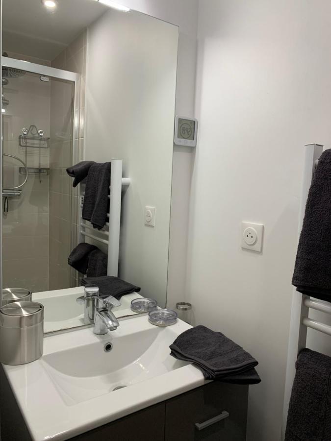Resid Home 5 - Duplex Cosy Avec Parking Gratuit Saint-Léonard Exterior foto
